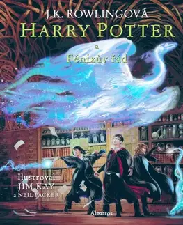 Fantasy, upíri Harry Potter a Fénixův řád - ilustrované vydání - Joanne K. Rowling,Jim Kay,Pavel Medek