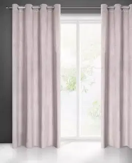 Závesy do spálne Záves LILIE 140X250 na priechodkách 384145