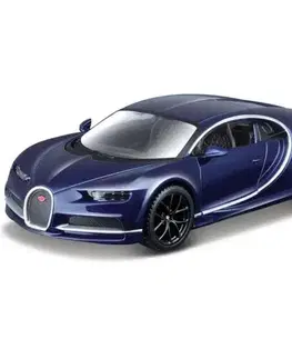 Autíčka a dopravné prostriedky BBurago Bburago 1:32 Bugatti Chiron Blue