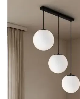 Svietidlá BRILAGI - Luster na lane POLOS 3xE27/40W/230V čierna ALA-56962