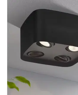 Svietidlá Eglo 99675 - LED RGBW Stmievateľné bodové svietidlo CAMINALES-Z 4xGU10/5W/230V 99675
