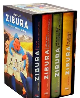 Cestopisy Ladislav Zibura: Všechny krásy světa (čtyřbox) - Ladislav Zibura