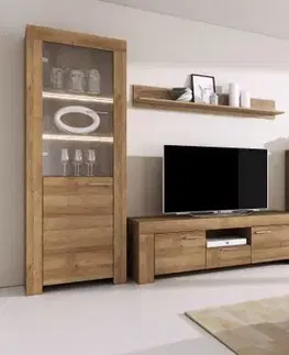 Obývacie steny Obývacia zostava SYKY dub riviera
