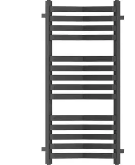 Radiátory do kúpeľne MEXEN - Loop vykurovací rebrík/radiátor 1000 x 375 mm, 572 W, antracit W129-1000-350-00-66