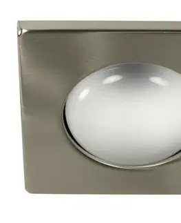 Stropná svetla Štvorcová stropná lampa saténová R63 OZS-05