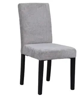 Čalúnené stoličky Stolička Lucien mini 12660 sivá