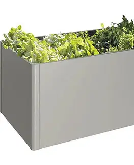 Truhlíky Biohort Zvýšený kvetináč na zeleninu BIOHORT 152 x 103 x 77 cm (sivý kremeň metalíza)