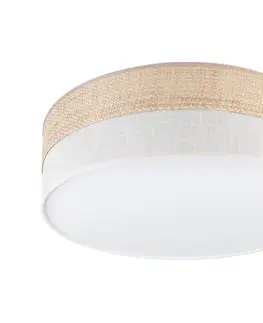 Svietidlá  Stropné svietidlo SIRJA BOHO 2xE27/15W/230V pr. 45 cm béžová/krémová LM-2.296/KREM
