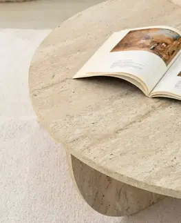 Konferenčné stolíky Konferenčný stolík Podium Travertine