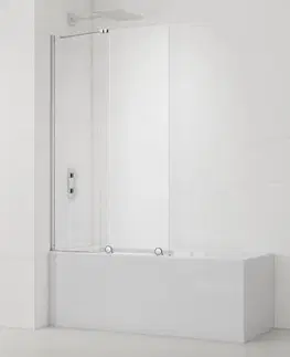 Sprchové dvere Vaňová zástena SAT Walk-In Xmotion 150x117,5 cm chróm SATWIXMVZ150 SATWIXMVZ150