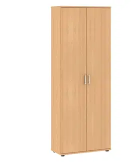 Skrine Skriňa policová 2-dverová BEST buk