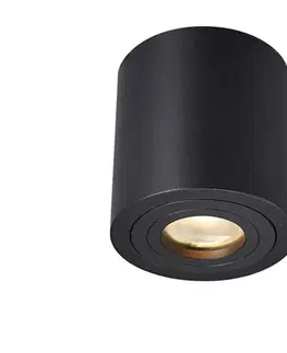 Svietidlá Zuma Line ACGU10-159-N - LED RGBW stmievateľné bodové svietidlo 1xGU10/4,8W/230V IP44 čierne + diaľkové ovládanie ZL0282+AI2382