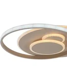 Svietidlá Rabalux 71465 - LED stmievateľné stropné svietidlo BRANTIEL 57W/230V 3000-6000K 48,5x40 cm + diaľkový ovládač 71465