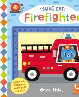 Leporelá, krabičky, puzzle knihy Suki Cat: Firefighter - Nosy Crow Ltd
