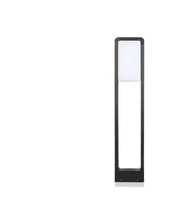 Záhradné lampy  LED Vonkajšia lampa SAMSUNG CHIP LED/10W/230V 3000K IP65 čierna 20113