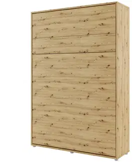 Postele Dig-net nábytok Sklápacia posteľ Lenart BED CONCEPT BC-01 dub artisan | 140 x 200 cm