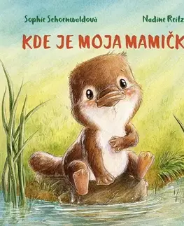 Leporelá, krabičky, puzzle knihy Kde je moja mamička? - Sophie Schoenwaldová