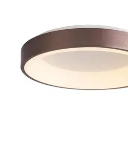 Svietidlá Azzardo -LED Stmievateľné stropné svietidlo SANTANA LED/50W/230V hnedá+DO 