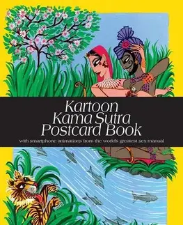Sex a erotika Kartoon Kamasutra Postcard Box - Elise Collet-Soravito