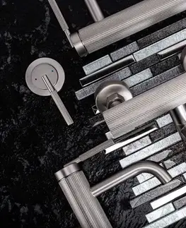 Kúpeľňové batérie REA - Podomietková batéria Argon Nickel Brush + BOX REA-B3912