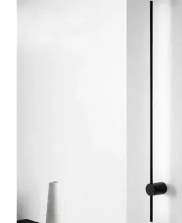 Svietidlá Ideal Lux - LED Nástenné svietidlo ESSENCE LED/19W/230V 3000K 124 cm CRI 90 čierna 285108
