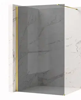 Sprchové dvere REA/S - Sprchová zástena Flexi Grey / Gold 120 KPL-K99782