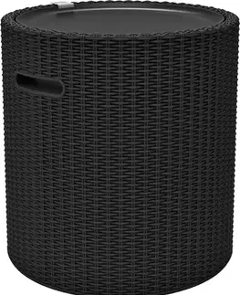 Záhradné stoly Záhradný stolík / úložný box COOL STOOL Keter