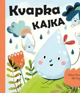 Leporelá, krabičky, puzzle knihy Kvapka Kajka - Helena Haraštová,Edit Hajdu