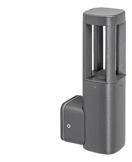 LED osvetlenie Rabalux 77033 - LED Vonkajšie nástenné svietidlo KALISZ LED/7W/230V IP54 antracit 77033
