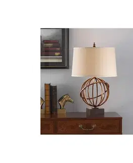 Lampy Elstead Feiss FE-SPENCER-TL - Stolná lampa SPENCER 1xE27/60W/230V FE-SPENCER-TL