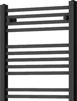 Radiátory do kúpeľne MEXEN - Plutón vykurovací rebrík/radiátor 1200 x 600 mm, 718 W, čierna W106-1200-600-00-70