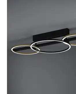 Svietidlá Eglo 390086-LED Stmievateľný prisadený luster LANACERA 2xLED/12,5W/230V +LED/15,5W 390086