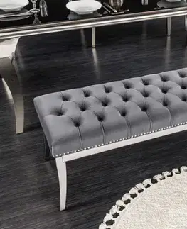 Stoličky Chesterfield jedálenské lavice FRIXON Dekorhome