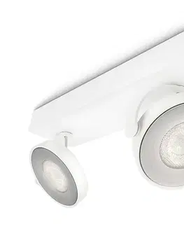 Svietidlá Philips 53172/31/16- LED Stmievateľné svietidlo MYLIVING CLOCKWORK 2xLED/4,5W/230V 53172/31/16