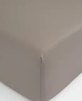 Plachty MKLozkoviny.sk Saténová plachta Diana 180 × 200 cm - sivohnedá