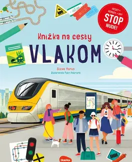 Pre deti a mládež - ostatné Knižka na cesty VLAKOM – Stop nude: kvízy, rébusy, hry - Martin Steve,Putri Febriana