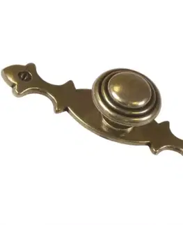 Úchytky a rukoväte Rukoväť retro gr024 patina/mosadz