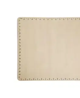 Dózy na potraviny UTC Silikónová kuchynská podložka TORO 52x42 cm krémová 263366