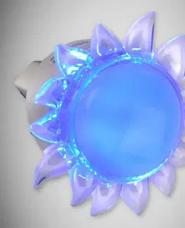 Lampy pre mládež Nočné svetlo Slnko HL991L 0,4W modré