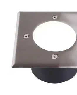 LED osvetlenie  LED Nájazdové svietidlo MIVO LED/3W/230V 12x12 cm IP67 matný chróm 333599