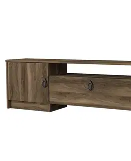 TV stolíky ASIMAR televízny stolík, orech