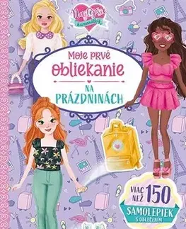 Nalepovačky, vystrihovačky, skladačky Moje prvé obliekanie - Na prázdninách