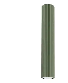 Svietidlá  SL.1609 - Bodové svietidlo KARBON 1xGU10/10W/230V 40 cm zelená SL.1609