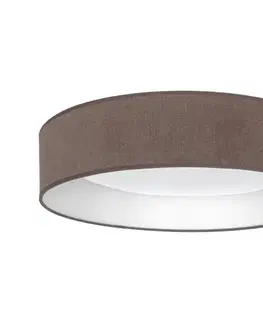 Svietidlá BRILAGI - LED stmievateľné svietidlo VEL. SM. ST. 24W/230V 3000-6000K pr. 45 cm hnedá WT + DO 8590828055976