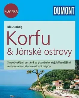 Európa Korfu a Jónské ostrovy - Dumont Průvodce se samostatnou cestovní mapou