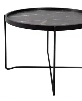 Konferenčné stolíky s úložným priestorom Konferenčný stolík Flamant JF906KD-MB+DS