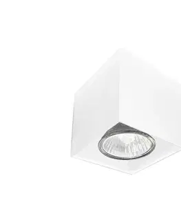 Svietidlá - Brosline 1075 - Bodové svietidlo CAGE 1xGU10/10W/230V biela 1075