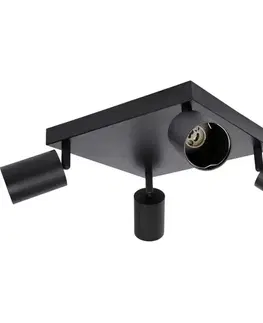 Lampy do predsiene Stropné bodové svietidlo SARAI 6969 G10 čierne LS4