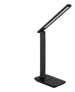 Lampy Globo 58439S - LED stolná lampa BRIGHTON LED/5W/230V čierna, stmievateľná 58439S