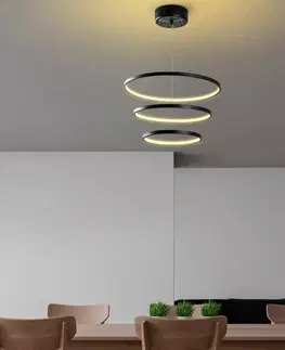 Svietidlá Závesný LED luster Simit - 13697